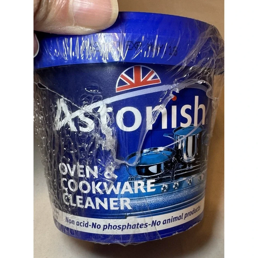 Astonish Oven & Cookware Cleaner Cleaning Paste 17oz 300mL 500g |‎ New Sealed